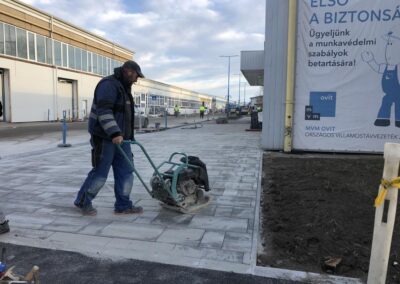GÖD Térkövezés vibro